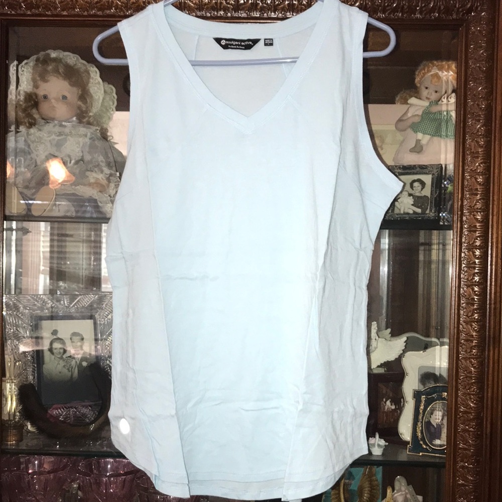 Sale Soulgani Active California Love V-Neck Tank Top